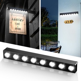 Solar Real Estate Sign Posts Lights - Outdoor Dusk to Dawn Solar LED Signboard Lights for Outdoor Signs, Real Estate Sign Posts,House Number,Commercial Signs and More