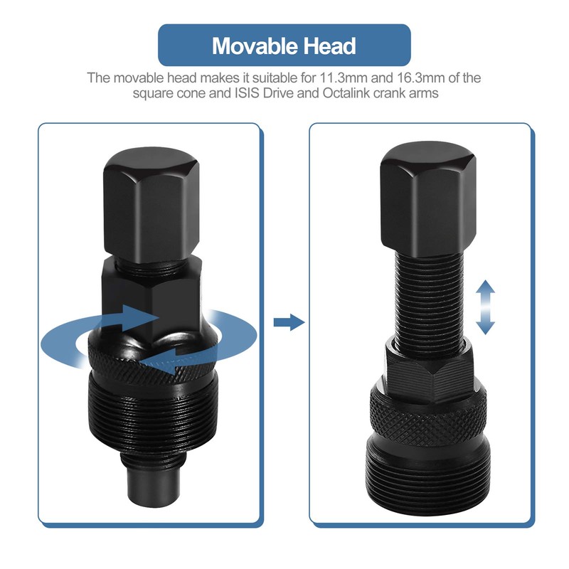 Removal Tool for Bicycle Crank Puller, Removal Tool for Crank