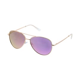Peepers by PeeperSpecs Heat Wave Aviator Sunglasses, Pink/Gold-Reading, 56 + 2.5