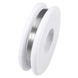 sourcing map 0.1mm 38AWG Heating Resistor Wire Nichrome Cable for Heating Elements 33ft