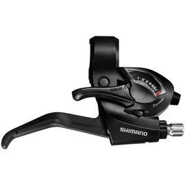 Shimano Ef41 3X7-Speed Brake/Shift Lever Set Black