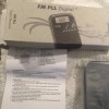 Audicaster PLL Digital FM Receiver NIB EARPHONE CUSHION DETERIORATED