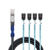 AoQhir Mini SAS HD SFF-8644 with IC to 4 x