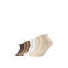 s.Oliver Unisex Short Socks Pack of 8, nature melange