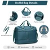 Weekender Bags for Women, Large Travel Duffle Bag with Shoe