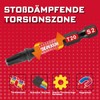Geinxurn Torx Impact-Resistant Screwdriver Bits Set, 45 Pieces, 50 mm