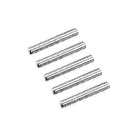 sourcing map Fully Threaded Rod M5 x 30 mm 0.8 mm Thread Pitch Stainless Steel 304 Right-Hand Threaded Rod Bolt Pack of 5