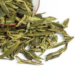 GOARTEA 2Pcs 250g / Total 17.6oz Xihu Longjing Dragon Well Dragonwell Spring Green Tea Loose Leaf Chinese West Lake Long Jing Tea