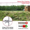 Thickened Heavy Duty 5x164ft Galvanized Farm Fence, Heavy Duty zinc