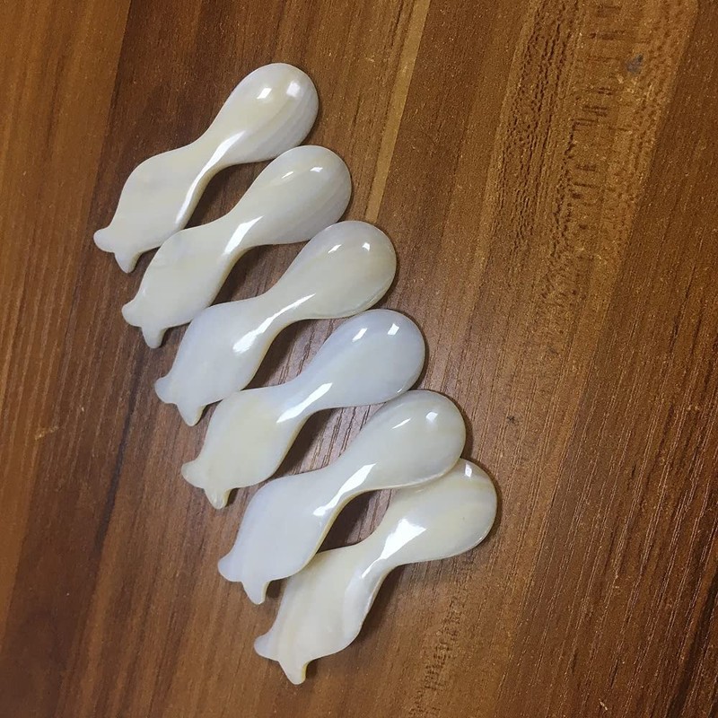 DUEBEL Sturgeon Shape Caviar Spoon, 8 cm x 2.5 cm