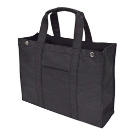 Sakura Crepas UNT-A4A#149 Meeting Bag, Notum Office Tote Bag, A4, Natural Black