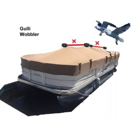 Gulli Wobbler seagull deterrent for pontoon canopy protection from gulls