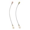 Qiilu Tailgate Cable, 2PCS Liftgate Tailgate Hatch Lock Cable 53045‑1065