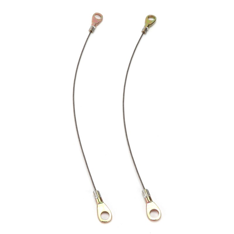 Qiilu Tailgate Cable, 2PCS Liftgate Tailgate Hatch Lock Cable 53045‑1065