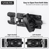 SANKINS Gate Door Latch, Dual-Sided Operation, Heavy Duty Durable Gate
