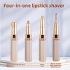 Rechargeable Facial Hair Trimmer for Women & Men – 4-in-1