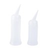 Beavorty 5pcs Empty Applicator Bottle for Hairdressing Scale Bottle Plastic
