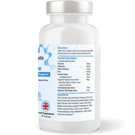 UT Flow Urinary 60 Capsules - Bladder Biofilm Support- D-Mannose, Digestive Enzymes and Selected Botanicals for Systemic Urinary, Bladder Wall and Immune Support