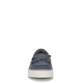 Dr. Scholl's Womens Madison Sea Boat Shoe Oxide Blue Canvas 8 M