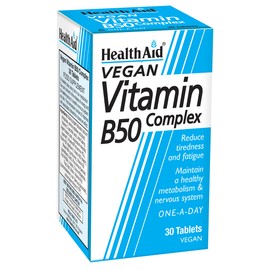 Health Aid Vitamin B50 Complex 30 Tablets
