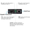 Single Mode LC Gigabit Fiber Media Converter - Include 2