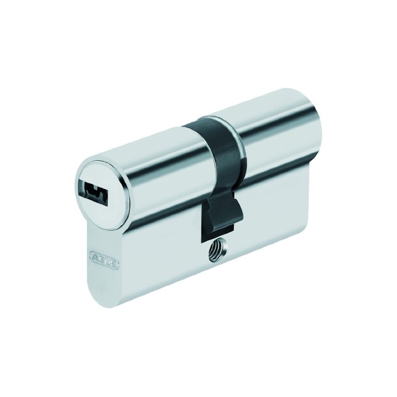 Abus Door Cylinder/Lock with Key, silver, 10577