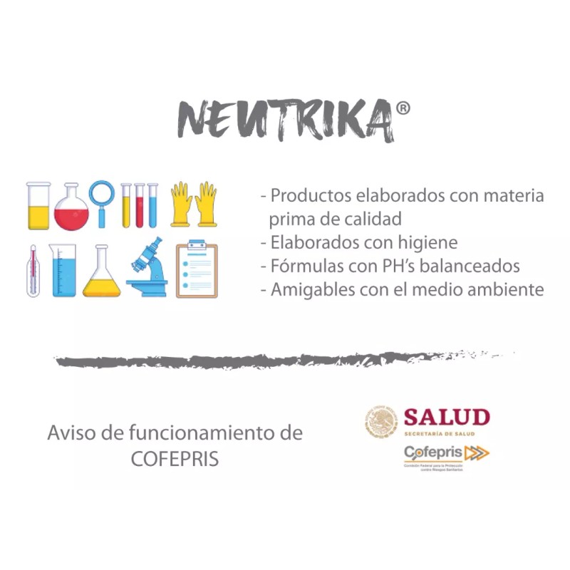 Neutrika Jabón Líquido Manos Boutique 500ml - Amenidades Hoteleras