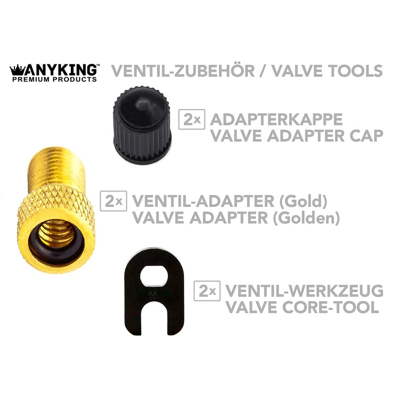 Presta Presta Presta Bicycle Valve Replacement Set 30 Pieces