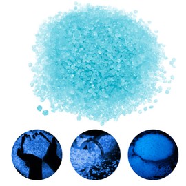 TenaLucy Pack of 10,000 Luminous Stones, Reusable Fluorescent Stones Garden, Fluorescent Small Sand, Small Luminous Pebbles Stones for Garden, Children's Room, Balcony Decoration (Blue)