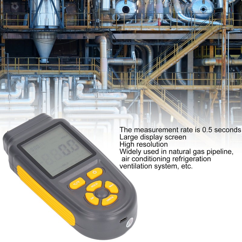 Digital Pressure Gauge High Accuracy Wide Range Differential Pressure Meter