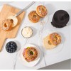 CJQINGRUN 6-Piece Silicone Donut Pan & Bagel Mold Set for