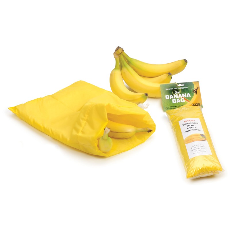 RSVP International Food Safe Nylon Banana Freshness Storage Bag, 11.5
