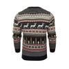 Xact Christmas/Xmas Jumper 'Lapland' with Tree & Reindeer Fairisle Pattern