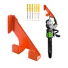 JUXINYID Chainsaw Holder, Heavy-Duty Chainsaw Hanger,Chainsaw Rack for Garage Organization
