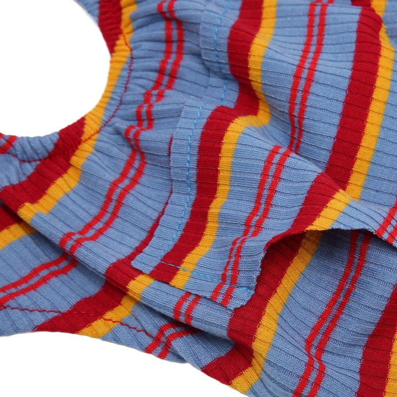Striped Dog Pajamas Spring Stylish Classic Soft Breathable 4 Legged