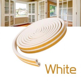 Window & Door Weather Stripping - Draft Blocker & Soundproofing Seal Noise Reduction 6ea