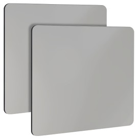 AOKLIT 12 x 12 Steel Plate 1/8, 2 Pcs Sheet Metal Hot Rolled Steel Plates, Weldable Base Plate for Structural Support and Industrial Use