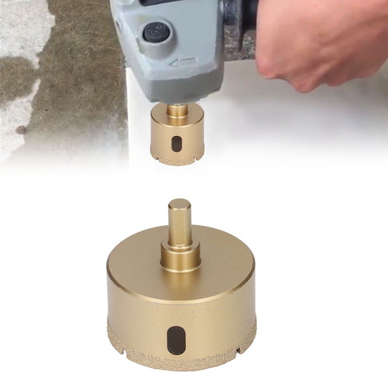 Diamond Hole Saw Carbon Steel Tile Holes Opener Drill Bit