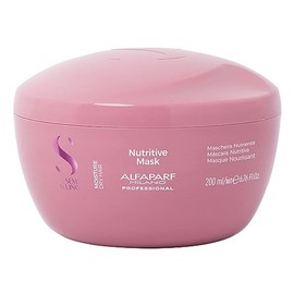 Alfaparf Milano Semi Di Lino mscara nutritiva para cabello seco  seguro en cabello tratado con color  Sulfato, SLS, parabenos y parafina  calidad de  