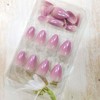 Oval Press on Nails Short Almond Fake Nails Medium Length