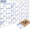 Yohmoe® XXL Wall Calendar 2026 Large (98 x 68 cm)