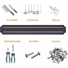 Aleissi Soporte Magnetico Cuchillos Utensilios Fuerte Iman Cocina