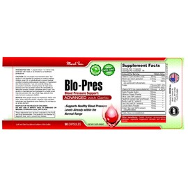 Gottohavit Blo-Pres Blood Pressure Support - Blopres Supports Healthy Blood Pressure