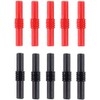 Cleqee Insulated 4mm Banana Jack Red Black 10pcs Female to
