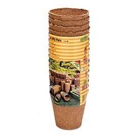 ROMBERG 71016K 96 Bio-degradable Pots, 6cm round