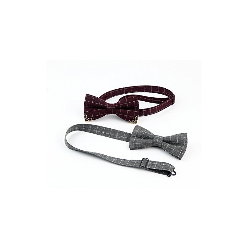 50 Set Bow Tie Hardware Clips Fasteners to Make Adjustable