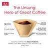 Melitta #2 Cone Coffee Filters, Natural Brown, 100 Count (Pack