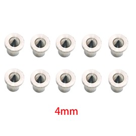 10Pcs Wood Dowels and Dowel Pins Centre Alignment Tool Kit 6-12mm Center Points Dowel Positioner for Wood Groove Plugs Furniture Wooden Frame Fixing (4mm)