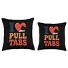 I Love Pull Tab Midwest Gambling Ticket Bingo Gamblers Throw