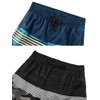 TEX2FIT Boy's Quick Dry Swim Trunks for 7-14yrs, Breathable Swim